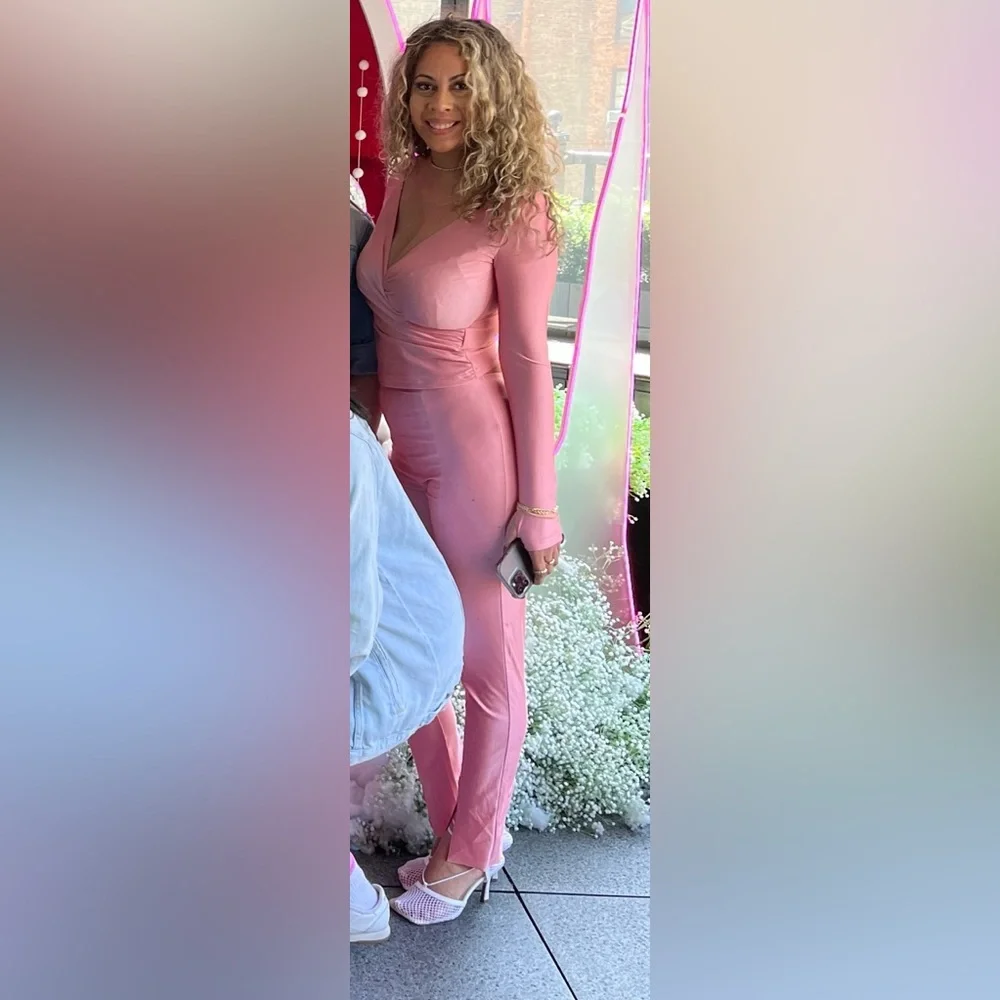 Off the shoulder pant set - Picture 2 of 2